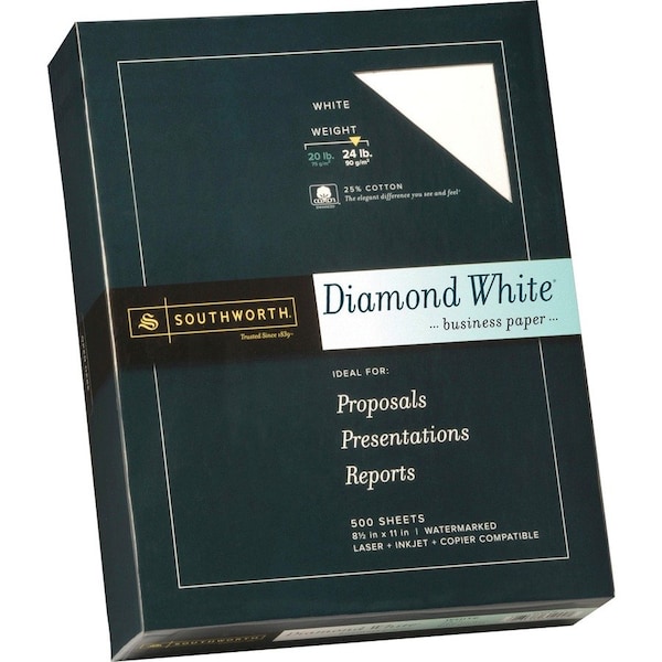 Paper, 25% Cotton, 24#, We Pk